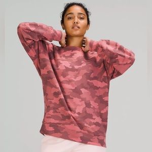 Lululemon Crewneck Camo Sweatshirt - Pink